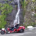 adventure trikes at the @ water fall Martin and Julie